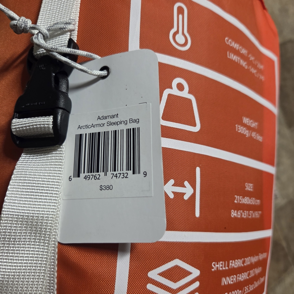 Adam ArcticArmor Orange Comforter